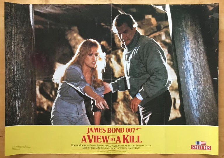 Item #60364 [MOVIE POSTER] A View To A Kill. Ian Lancaster FLEMING.