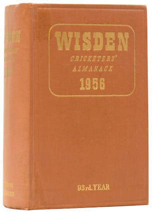 Item #60365 Wisden Cricketers' Almanack 1956. Norman PRESTON