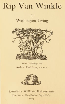 Rip Van Winkle. With drawings by Arthur Rackham.