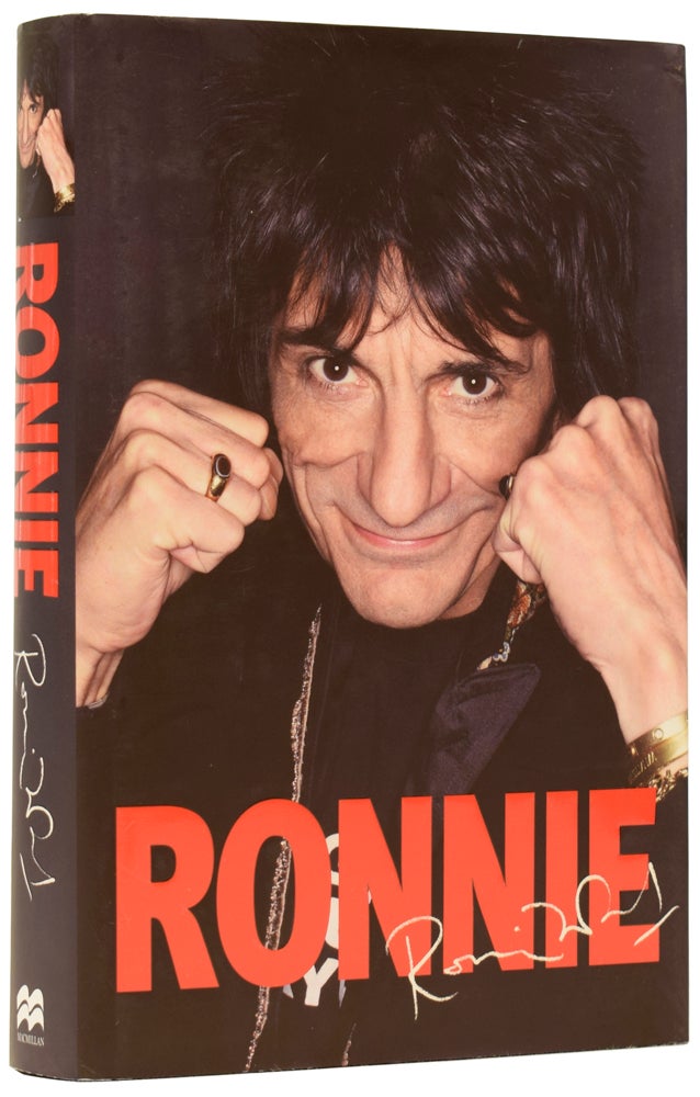 Item #60497 Ronnie. ROLLING STONES, Ronnie WOOD, born 1947.