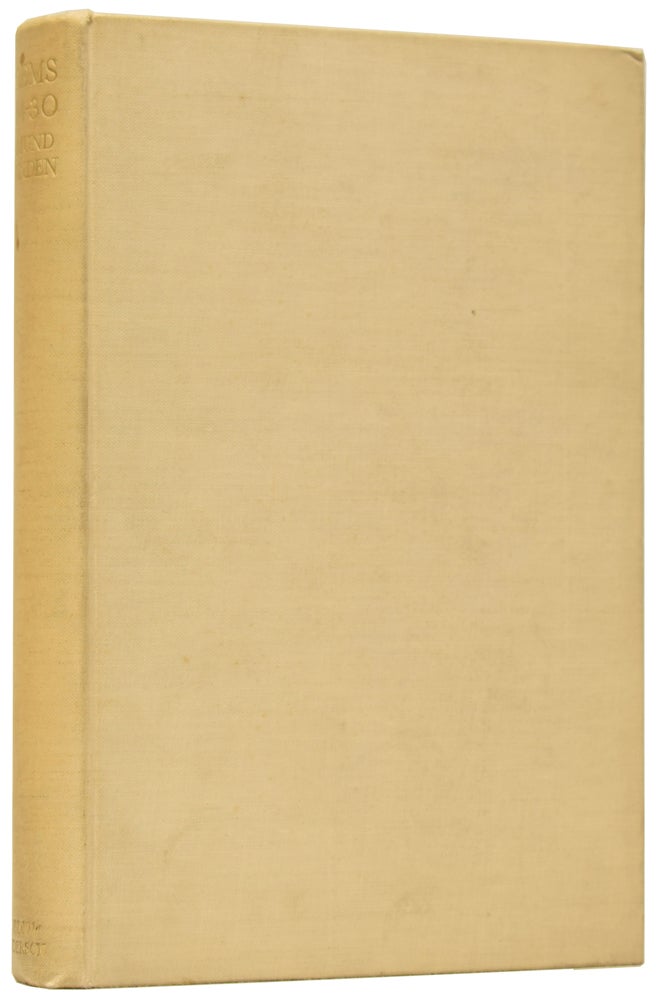 Item #60501 The Poems of Edmund Blunden. Edmund BLUNDEN, 1896–1974.