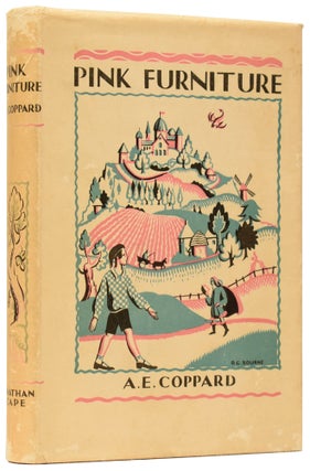 Item #60521 Pink Furniture. A Tale for Lovely Children with Noble Natures. A. E. COPPARD, Nancy...