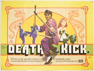 Item #60533 [MOVIE POSTER] Death Kick. Film Promotion