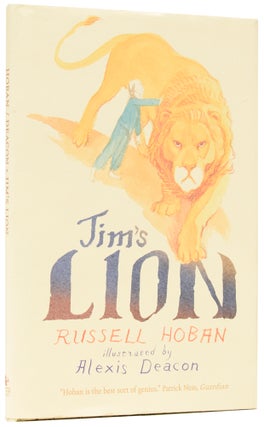 Item #60616 Jim's Lion. Russell HOBAN, Alexis DEACON