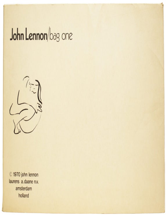 Item #60905 Bag One. John LENNON.
