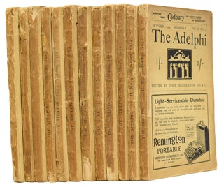 Item #61234 The Adelphi. Vol. 1, numbers 1 to 10, and vol. 2, numbers 4 and 5. Katherine...