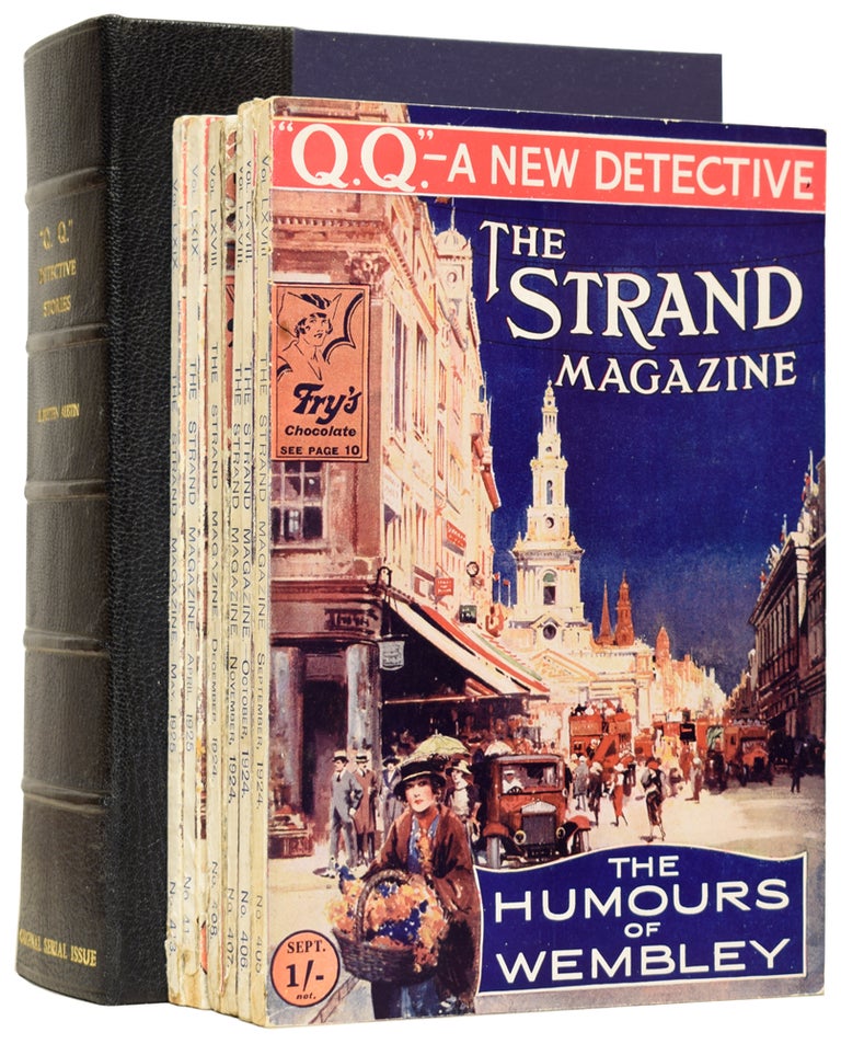 Item #61295 "Q.Q." Detective Stories [in] The Strand Magazine. Volumes 68 and 69, numbers 405 to 408, and 412 to 413. F. Britten AUSTIN, P. G. WODEHOUSE, John GALSWORTHY, CHURCHILL, Sir, Winston S.