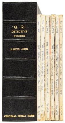 "Q.Q." Detective Stories [in] The Strand Magazine. Volumes 68 and 69, numbers 405 to 408, and 412 to 413.