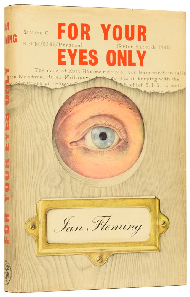 Item #61308 For Your Eyes Only. Ian Lancaster FLEMING.