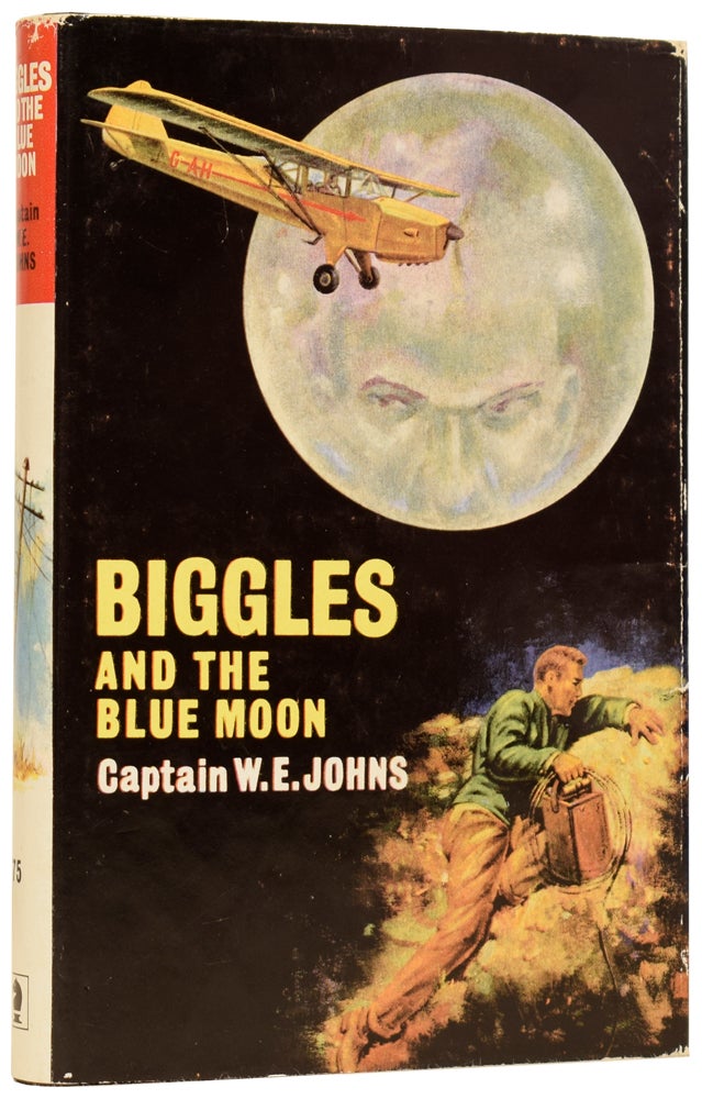 Item #61743 Biggles And The Blue Moon. W. E. JOHNS, Captain.