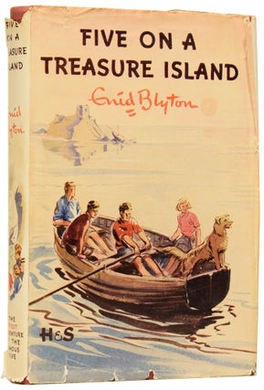 Item #61949 Five on a Treasure Island. An Adventure Story for Boys and Girls. Enid BLYTON, Eileen...