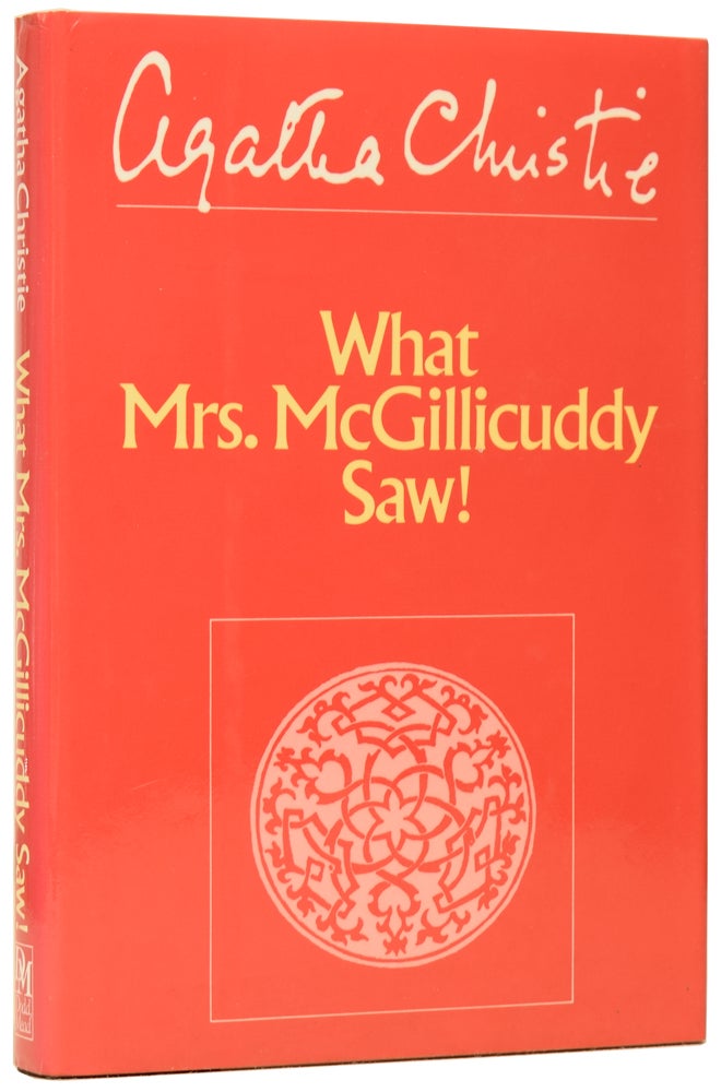 Item #62343 What Mrs. McGuillicuddy Saw! Agatha CHRISTIE, Dame.