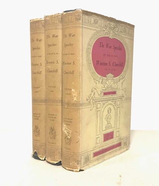 Item #62386 The War Speeches of the Rt. Hon. Winston S. Churchill, O.M., C.H., P.C., M.P. Winston...