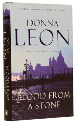 Item #62439 Blood from a Stone. Donna LEON, born 1942