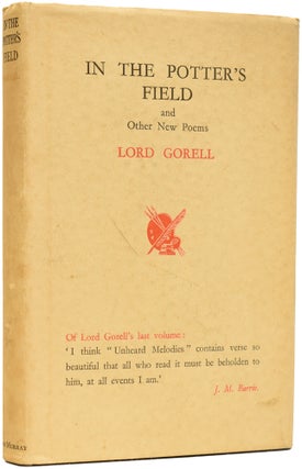 Item #62481 In The Potter's Field. and Other New Poems. Ronald BARNES, Lord Gorell