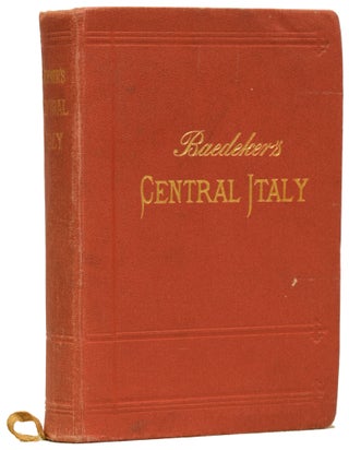 Item #62521 Central Italy and Rome. Handbook for Travellers. ANONYMOUS, Karl BAEDEKER, publisher