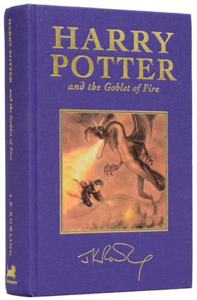 Item #62571 Harry Potter and the Goblet of Fire. J. K. ROWLING, born 1965