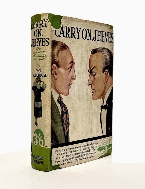 Item #62820 Carry On Jeeves. P. G WODEHOUSE, Pelham Grenville.