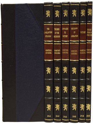 War Speeches 1938-1945]: Into Battle; The Unrelenting Struggle; The End of the Beginning; Onwards. Winston Spencer CHURCHILL, Sir.