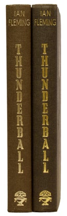 Item #62981 Thunderball [two copies in varying bindings]. Ian Lancaster FLEMING
