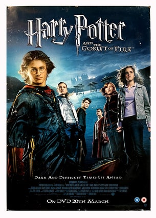 Item #63001 [POSTER] Harry Potter and the Goblet of Fire. J K. Rowling / Harry Potter