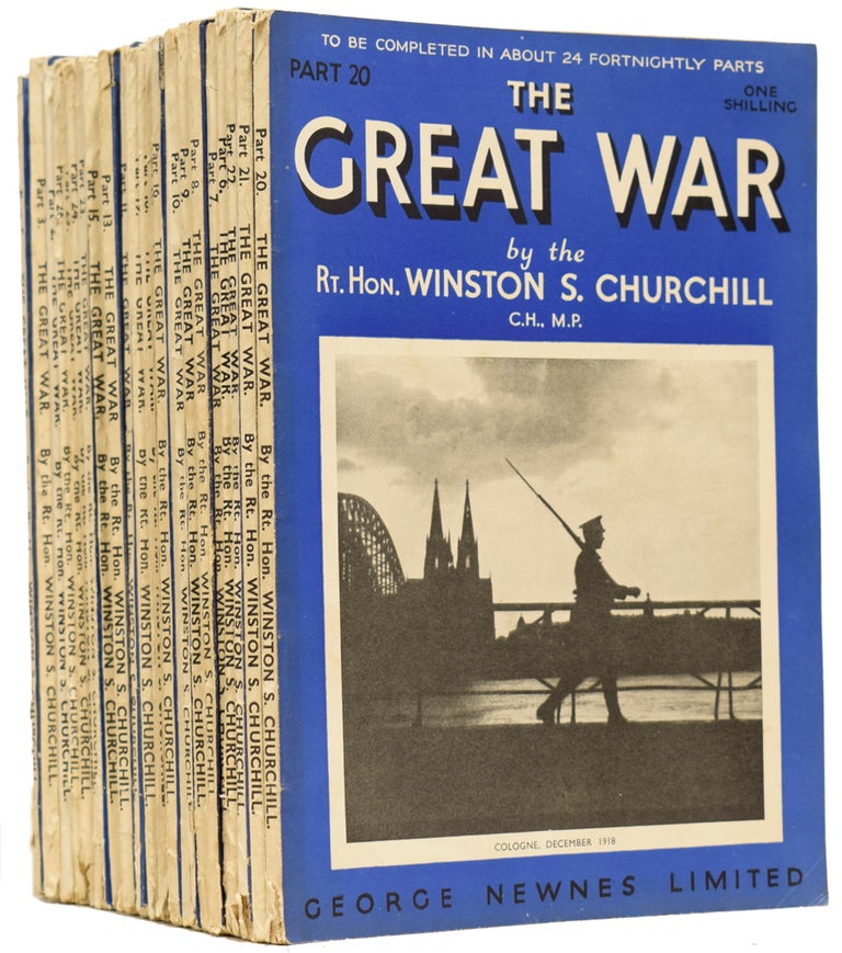 Item #63198 The Great War. Fully Illustrated with Photographs, Drawings and Maps. In 26 Original Parts, [The World Crisis]. Winston Spencer CHURCHILL, Sir.