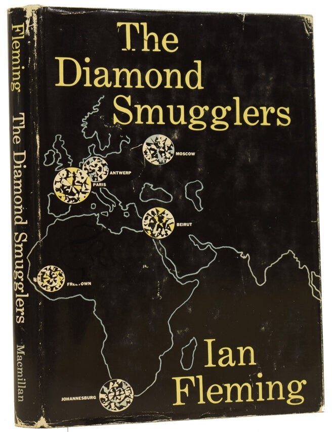 Item #63236 The Diamond Smugglers. With an Introduction by 'John Blaize' formerly of the International Diamond Security Organization. Ian Lancaster FLEMING.