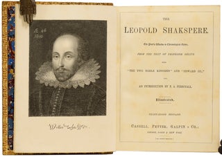 The Leopold Shakespeare. The Poet's Works in Chronological Order, from the text of Professor Delius, with "The Two Noble Kinsmen" and "Edward III.," and an Introduction by F.J. Furnivall.