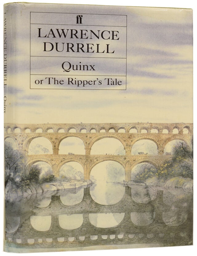 Item #63399 Quinx, or The Ripper's Tale. Lawrence DURRELL.