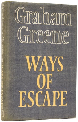 Item #63475 Ways of Escape. Graham GREENE
