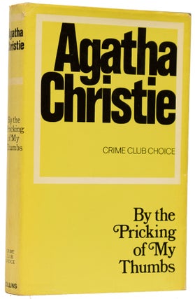 Item #63505 By The Pricking Of My Thumbs. Agatha CHRISTIE, Dame