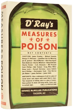 Item #63620 Measures of Poison. Michael CONNELLY, James SALLIS, Dennis McMILLAN