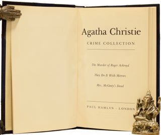 The Agatha Christie Crime Collection: The Murder of Roger Ackroyd, Murder on the Orient Express, Murder at The Vicarage, A Murder is Announced, Murder is Easy, The ABC Murders, Murder in The Mews, Murder in Mesopotamia, Murder on the Links, Lord Edgeware Dies, Mrs McGinty's Dead, Dead Man's Folly, The Hound of Death, Appointment with Death, Death on The Nile, Death in The Clouds, Death Comes as the End, Peril at End House, Crooked House, The Adventure of the Christmas Pudding, Poirot's Christmas, Poirot Investigates, Parker Pyne Investigates, They Do it with Mirrors, The Mirror Crack'd, The Clocks, The Seven Dials Mystery, The Listerdale Mystery, The Sittaford Mystery, A Caribbean Mystery, The Mystery of The Blue Train, The Mysterious Affair at Styles, And Then There Were None, Five Little Pigs, Third Girl, The Big Four, The Thirteen Problems, Towards Zero, Three Act Tragedy, The Hollow, The Moving Finger, 4.50 From Paddington, Passenger to Frankfurt, Evil Under the Sun, At Bertram's Hotel, Why Didn't They Ask Evans, Dumb Witness, Taken at The Flood, They Came to Baghdad, Sparkling Cyanide, The Secret of Chimneys, After the Funeral, The Body in The Library, Halloween Party, The Pale Horse, The Secret Adversary, By the Pricking of My Thumbs, The Mysterious Mr Quin, Endless Night, The Man in The Brown Suit, Ordeal by Innocence, One, Two Buckle my Shoe, Cards On the Table, N or M?, Cat Among the Pigeons, The Labours of Hercules, Hickory Dickory Dock, Partners in Crime, Sad Cypress, Nemesis, A Pocketful of Rye and Destination Unknown.