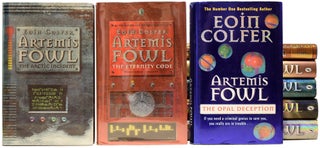 [Complete Artemis Fowl]. Artemis Fowl; The Arctic Incident; The Eternity Code; The Opal Deception; The Lost Colony; The Time Paradox; The Atlantis Complex; The Last Guardian.