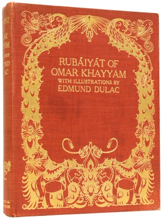 Item #63740 The Rubaiyat of Omar Khayyam. Rendered into English Verse by Edward Fitzgerald. With...