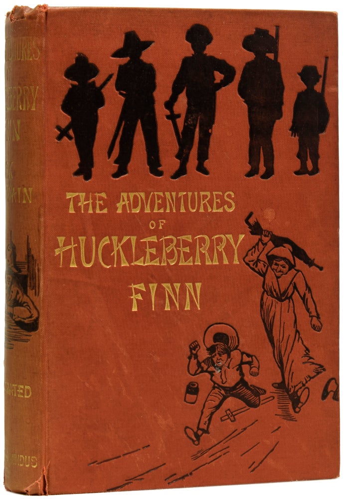 Item #63833 The Adventures of Huckleberry Finn. (Tom Sawyer's Comrade). Mark TWAIN, Samuel Langhorne CLEMENS, pseudonym, E. W. KEMBLE.