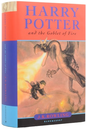 Item #63991 Harry Potter and the Goblet of Fire. J. K. ROWLING, born 1965