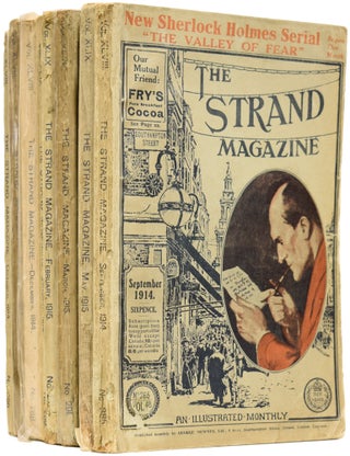 Item #63995 contributes to... 'THE STRAND MAGAZINE'. Nos.285-293, ORIGINAL ISSUES IN WRAPPERS....