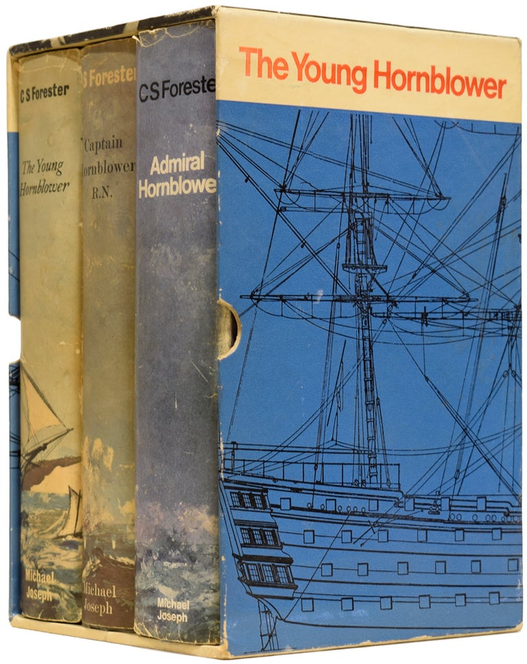Item #64021 [Hornblower Omnibus] The Young Hornblower; Captain Hornblower; Admiral Hornblower. Mr. Midshipman Hornblower; Lieutenant Hornblower; Hornblower and the Hotspur; Hornblower and the Atropos; The Happy Return; A Ship of the Line; Flying Colours; The Commadore; Lord Hornblower; Hornblower in the West Indies. C. S. FORESTER.