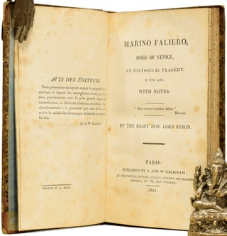 Marino Faliero. Doge of Venice, An Historical Tragedy. In Five Acts. With Notes.