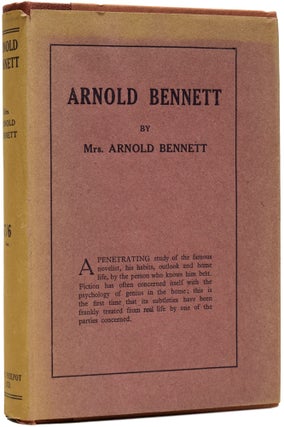 Item #64082 Arnold Bennett. Mrs Arnold BENNETT, born 1874, Marie Marguerite Bennett