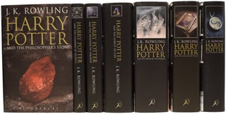 Item #64122 Complete Harry Potter Series: The Philosopher's Stone; The Chamber of Secrets;...