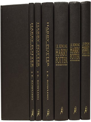 Complete Harry Potter Series: The Philosopher's Stone; The Chamber of Secrets; The Prisoner of Azkaban; The Goblet of Fire; The Order of The Phoenix; The Half-Blood Prince; The Deathly Hallows.