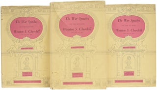 Item #64127 The War Speeches of the Rt. Hon. Winston S. Churchill, O.M., C.H., P.C., M.P. Winston...