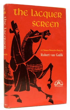 Item #64159 The Lacquer Screen. A Chinese Detective Story. Robert VAN GULIK
