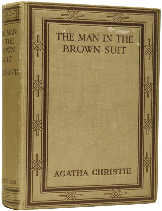 Item #64170 The Man in the Brown Suit. Agatha CHRISTIE, Dame.