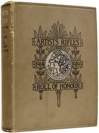 Item #64296 The Regimental Roll of Honour and War Record of the Artists' Rifles (1/28th, 2/28th...