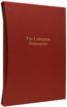 Item #64444 Hamlet. The Letterpress Shakespeare. William SHAKESPEARE, G. R. HIBBARD