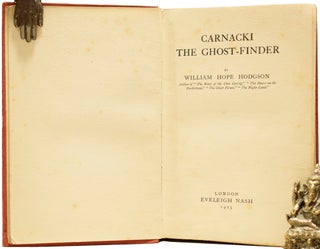 Carnacki The Ghost-Finder.