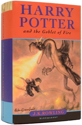 Item #64451 Harry Potter and the Goblet of Fire. J. K. ROWLING, born 1965